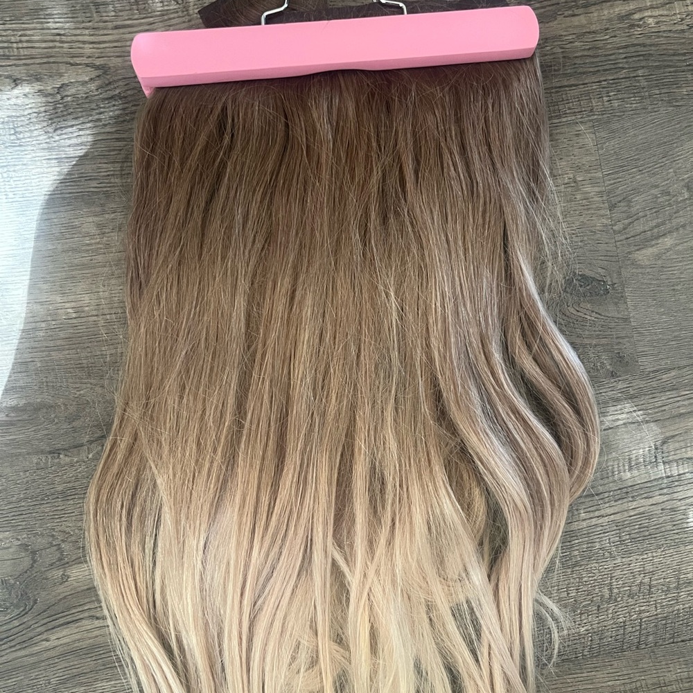 BELLAMI Ash Blonde Ombre Hair Extensions